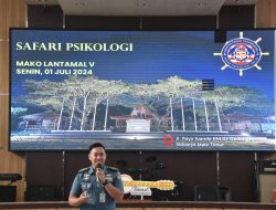 Lantamal V Terima Pembekalan Tim Safari Psikologi