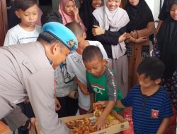 Hari Bhayangkara Ke-78, Si Propam Polresta Sidoarjo Berbagi di Panti Asuhan