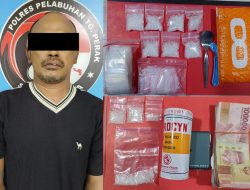 Polres Pelabuhan Tanjung Perak Berhasil Mengamankan Seorang Cleaning Service Edarkan Narkotika Jenis Sabu