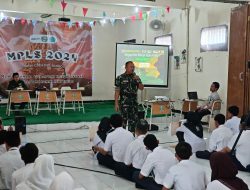 Wujudkan Generasi Berkualitas, Danramil 05 Rungkut Sosialisasi Wawasan Kebangsaan