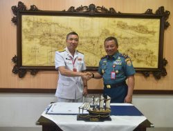 Pangkoarmada II Terima CC Deputy Director Naval Academy, Vietnam Peoples Navy