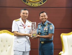 Danlantamal V Terima Kunjungan Komandan Kapal Perang Angkatan Laut Vietnam VPN Le Quy Don 286