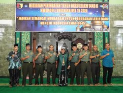 Korem 084/Bhaskara Jaya Menggelar Peringatan Tahun Baru Hijriyah 1446/2024 M