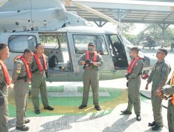 Heli Panther TNI AL Dukung Photex Kapal Layar AL Vietnam Lê Quý Đôn