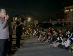 Suran Agung, Polres Tulungagung Kawal Ratusan Pesilat Menuju Madiun