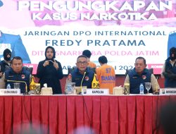 Polda Jatim Berhasil Ungkap Peredaran Sabu 84 Kg Amankan 2 Tersangka Jaringan DPO Internasional FP