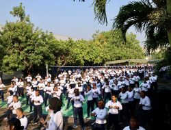 Tingkatkan Kekompakan Dan Kebugaran, Danlantamal V Ajak Prajurit Olahraga Bersama