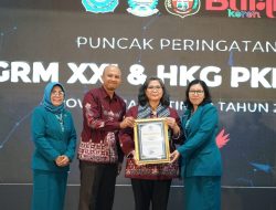 TP PKK Kota Kediri Raih Penghargaan Lomba Memasak Menu Pangan Lokal, Pj Wali Kota Kediri : Salah Satu Upaya Cegah Stunting
