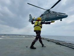 KRI Diponegoro-365 Pimpin Latihan Handover-Takeover Airco dengan Unsur MTF 448 UNIFIL