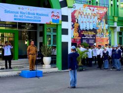 Hadiri Apel Peringatan HAN 2024, Kepala DP3AP2KB Sampaikan Pesan dan Harapan untuk Anak-Anak di Kota Kediri