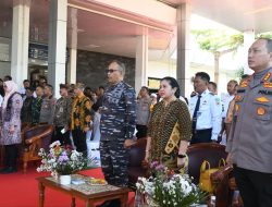 Danlanal Banyuwangi Hadiri Peresmian Pembukaan Rute Baru PT. KAI