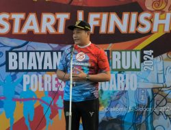 Dorong Gaya Hidup Sehat, Plt. Bupati Sidoarjo Hadiri Bhayangkara Fun Run 2024