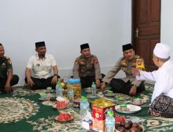 Kapolres Nganjuk Kunjungi Ketua MUI Kabupaten Nganjuk Bahas Dua Hal