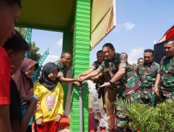 Mayjend TNI Rafael ikuti Peresmian 2664 Titik Sumber Air Program TNI AD Manunggal Air secara Virtual