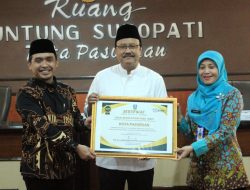 Kota Pasuruan Kab/Kota ke 32 di Jatim 100 Persen ODF
