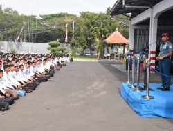 Danlantamal V Berikan Pengarahan Kepada Calon Siswa Bintara Dan Tamtama PK TNI AL Gel II TA. 2024