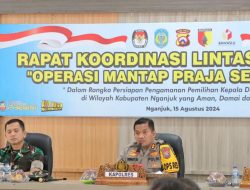 Polres Nganjuk Gelar Rakor Lintas Sektoral Operasi Mantap Praja Semeru 2024, Upaya Samakan Persepsi dan Langkah Antisipatif dalam Pelaksanaan Pilkada Serentak 2024