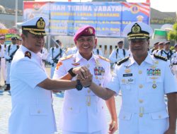 Komandan Lantamal V Pimpin Sertijab Danlanal Semarang