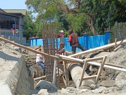 Terjadi Patahan, Dinas PUPR Kota Kediri Bongkar Jembatan Sumberbulus