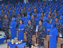 Dankodiklatal dan Ketua Gabungan Jalasenastri Kodiklatal Hadiri Tatap Muka Pembina Utama Jalasenastri