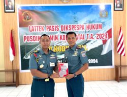 Tegakkan Keadilan Walau Langit Akan Runtuh, Pasis Dikspespa Hukum Terapkan Sidang Hukum Disiplin