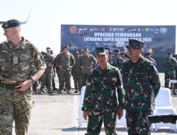 Dirlat Kodiklatal Hadiri Pembukaan Latihan Gabungan Super Garuda Shield 2024 di Jawa Timur