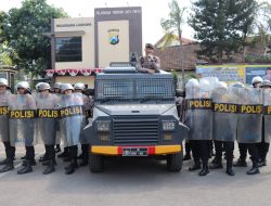 Polres Kediri Kota Tingkatkan Kemampuan Dalmas Untuk Pengamanan Pilkada 2024