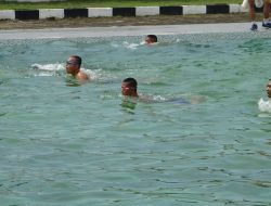 Jelang Tupdik, Siswa Dikmata 44 TNI AL Laksanakan Test Kesamaptaan Jasmani