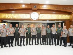 Lanjutkan Sinergitas Mayjen TNI Rudy Saladin berkunjung ke Mapolda Jatim
