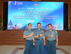 Asrena Danlantamal V Hadiri Rapat Kordinasi dan Evaluasi Kinerja Pelaksanaan Anggaran Se-Jawa Timur Tahun 2024