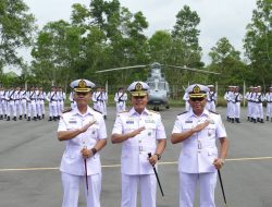 Komandan Puspenerbal Pimpinan Sertijab Komandan Lanudal Tanjungpinang