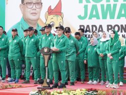 Brigjen TNI Endro Turut Lepas Kontingen Jatim di Ajang PON XXI Aceh