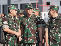 Mayjen TNI Rudy Saladin Sambut Kedatangan Panglima TNI