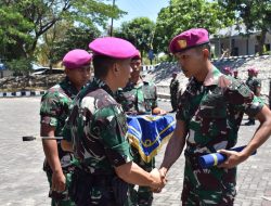 Pusdikif Kodikmar Kodiklatal Luluskan Pelatih Senjata Bantuan Infanteri Marinir Angkatan VI