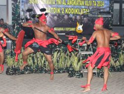 Satdik – 2 Kodiklatal Makassar Gelar Syukuran dan Malam Pengantar Tugas Siswa Dikmata 44