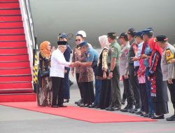 Pangkoarmada II Sambut Kedatangan Wakil Presiden Republik Indonesia