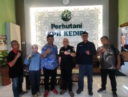 Silaturahmi Bakorda FKBN Kediri Raya Ke Kantor Perhutani KPH Kediri Guna Membahas Jalinan Kerjasama Antar Lembaga Yang Simbiosis Mutualisme