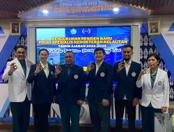 Terima 4 Residen Baru Spesialis Kedokteran Kelautan, Fakultas Kedokteran Universitas Hang Tuah, Adakan Pengukuhan Residen Baru TA 2024-2025