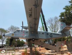 Monument Nomad Hibah TNl AL di Tuban Telah Terpasang, Percantik Taman Kota