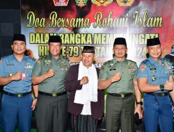 Wadan Puspenerbal Hadiri Doa Bersama TNl Wilayah Surabaya Jelang HUT ke-79 TNI
