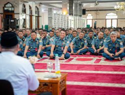 Tingkatkan Iman dan Takwa, Prajurit dan PNS Koarmada II Gelar Kauseri Agama Serentak