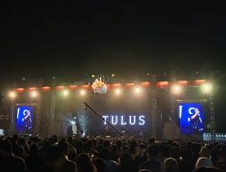 Puncak Panggelaran Show Spektakuler Diesnatalis SMA Negeri 2 Kediri ke 65 Hadirkan Artis Bernaydia Dan Tulus