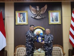 Komandan Lantamal V Kunjungan Kehormatan Ke Pangkoarmada II