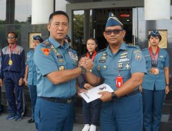 Sukses Raih 3 Emas, Dankodiklatal Beri Apresiasi Atlet Dojo Hiu Sakti Kodiklatal