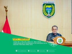Capai Rp 2 Triliun Lebih, Pj. Wali Kota Sampaikan Nota Keuangan Atas Raperda Kota Madiun Tentang APBD 2025 MADIUN