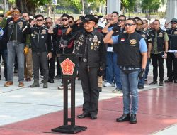 Jalin Kebersamaan dan Hormati Jasa Pahlawan, Kodam Brawijaya dan Komunitas Harley Davidson Ziarah Ke TMP