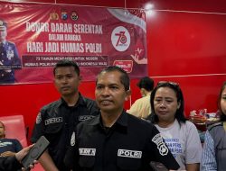 Polresta Sidoarjo Adakan Donor Darah Peringati 73 Tahun Humas Polri