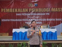 Polres Jember Gelar Pembekalan Psikologi Massa untuk Personel PAM TPS Pilkada 2024