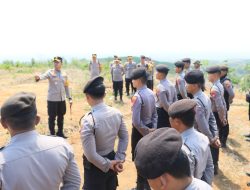 Polres Kediri Kota Gelar Latkatpuan Antisipasi Kerawanan Pilkada 2024