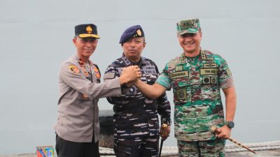 Pangkoarmada II Serahkan KRI Selar-879, Perkuat Satrol Lantamal VIII